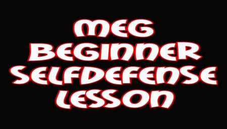 Meg beginner selfdefense lesson