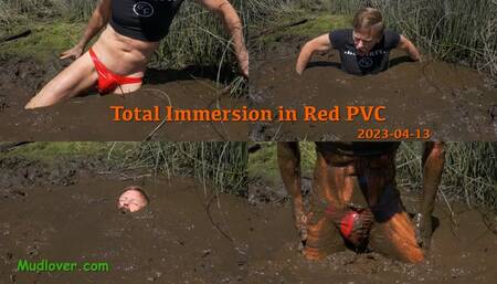 Total Immersion in Red PVC, 2023-04-13