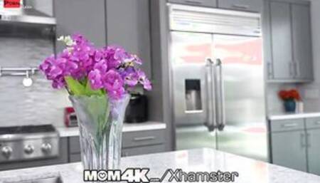 MOM4K Blonde Cougar Fucks Sons Huge huge african cock Buddy During Fight