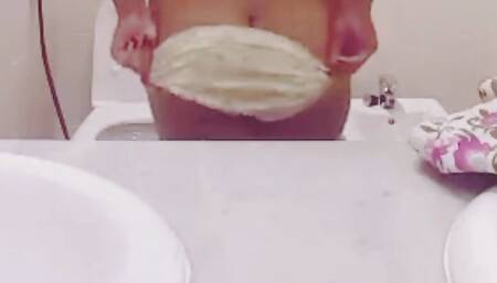 Dedi ass show, dedi hips show, dedi hips show to friend, desi homemade