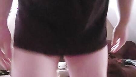 Verbal wank and cum