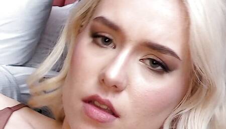 GIRLSEEP - Barbie Brill Swallows a River of Cum