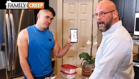 Latino Jock Gets POUNDED BY HIS STEPDAD'S MASSIVE COCK