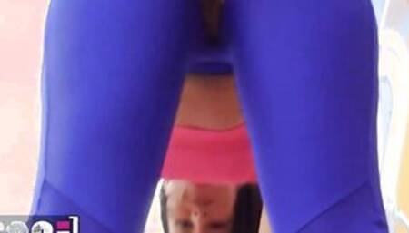 (Annie Reis) Outdoors Yoga Lesson Turns Into A Hardcore Boned With Her Trainer (Jordi) - Mofos