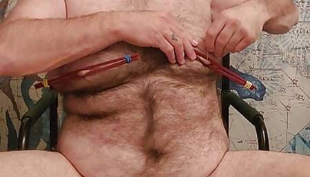 Fat sub pig self CBT and TT
