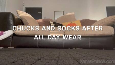 Chucks and Socks After All Day Wear