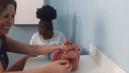 New Feet Up Series - DARA TICKLED - 4K