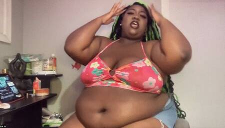 Pizza Stuffing to my MAX (vibing and cumming at the end)