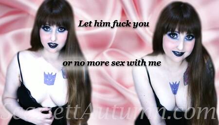 No more sex until you let him fuck you - MP4 HD 1080p