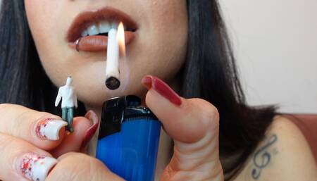 Mean giantess step daughter