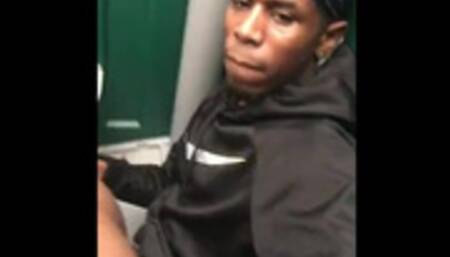 Girl gets fucked in park porta potty