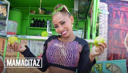 Busty Ebony Babe Marbella Leon Hardcore Sex With Big Cock - CARNE DEL MERCADO