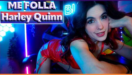 ????La dominatrix Harrley Quinn me domina con sus latigazos y su gran bate????