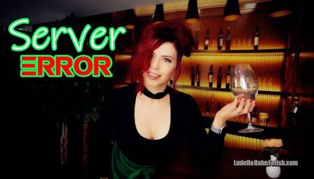 Server Error - Fembot Waitress Ludella Can’t Seem to Get Your Order Right - A Glitchy Malfunctioning Robot Film - WMV 720p