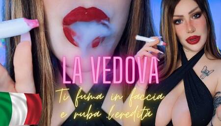 La vedova ti fuma in faccia e ruba l'eredità ITA