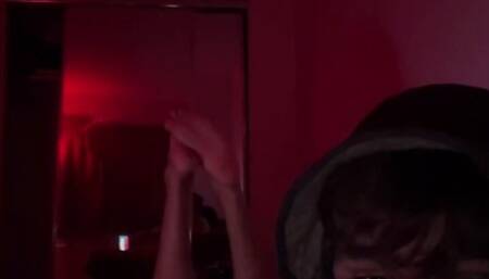 slutty CD teasing on dirtyroulette