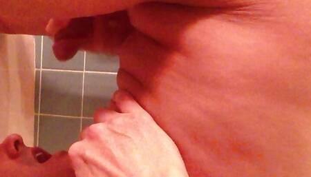 Eating my own cum