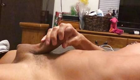 My first slow motion cum shot