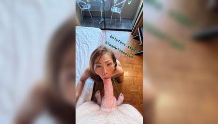 Asian Thai milf enjoying with BWC