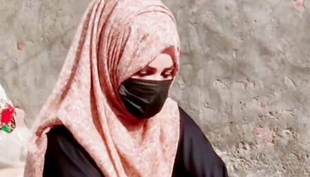 Indian beautifull Muslim hijab girl sex with business partner hard sex pussy and anal sex
