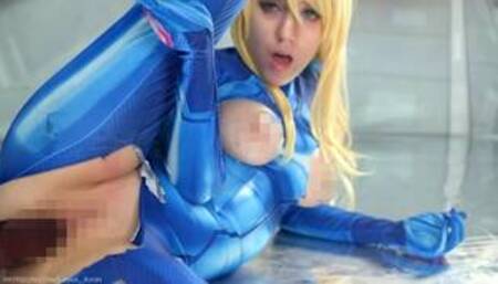 Samus Aran Subdues The Alien Threat