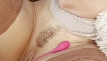 My huge nipples are hardened after long masturbation