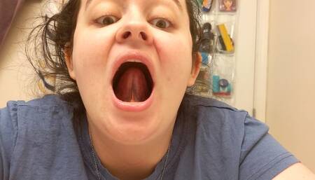 Yawning and mouth checking wmv