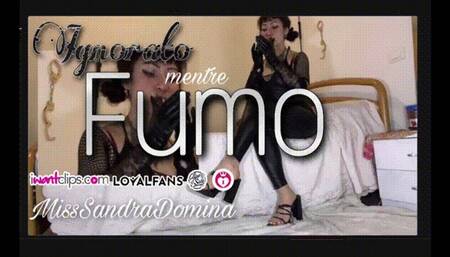 Ignorato mentre fumo