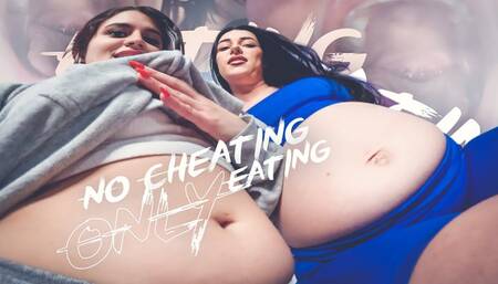 No Cheating, Only Eating! Ft Amethyst Mars & Raquel Roper - 4K