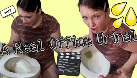 A Real Office Urinal