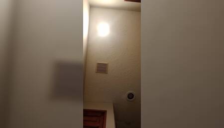 I'm Sitting on Your Face in Bathroom