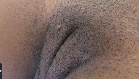 BIg white dick doing ebony tight teen pussy and creampie
