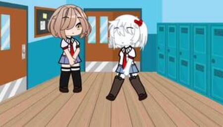 Cute School Girl shits and pisses herself in class