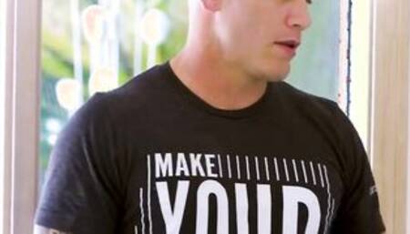 NURU GRIND - Turned On Babysitter Lets Her Boss Cum On