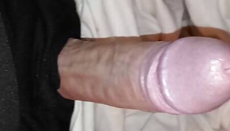 Hard throbbing cock waiting to be sucked down