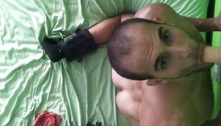 Sucking dildo