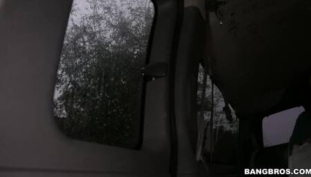 Scarlett's wild ride on the infamous Bang Bus (bb14917)