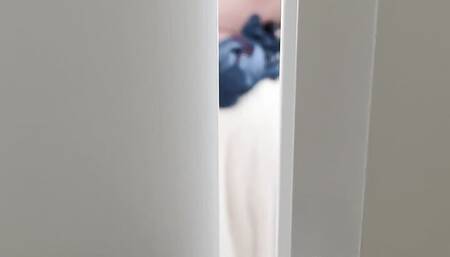 Got caught listening on my roommate fucks his new loud girlfriend.