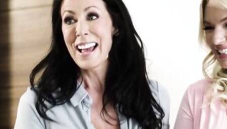 GIRLSWAY - Dixie Lynn Has Her Vagina Finger Bang Hard By