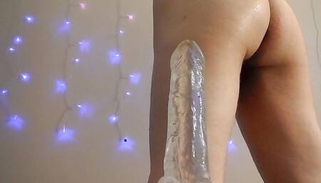 Riding my toy like a good whore
