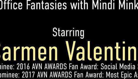 Innocent Mindi Mink and Carmen Valentina - petite trailer - Carmen Valentina