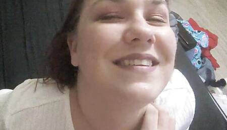 Seductive Babysitter: Kira Cumz, the Irresistible BBW MILF, Tempts Daddy into a Forbidden Creampie Affair