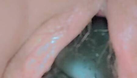 Real shaking orgasm