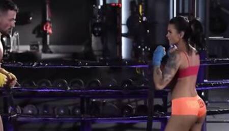 Good Babes Angie Lynx And Chloe Lamour Play It Oily And Gotten Screwed By A Long Stallion