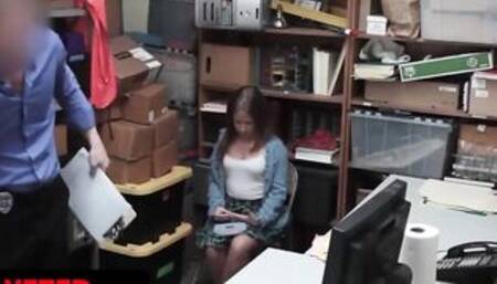 Shoplyfter - Incredible Slender Hottie Brooke Bliss Bends Over The