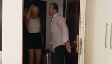 LETSDOEIT - sexy Czech Blondie Lucy Shine Hardcore Fucking With Stranger Into A Hotel Room