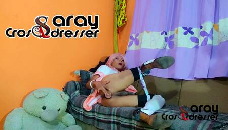 Saray amay crossdreser with astolfo cosplay