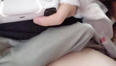 Daddy masturbates his big dick twice with close up cum shots