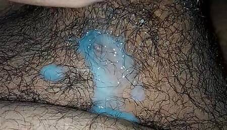 Big 8inch Co k, maturation with huge cumshot