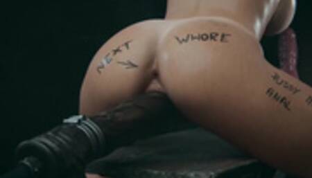 Lara in Trouble ep1-7 - Lara Croft is a slave getting fucked by sadistic lesbian with strapon